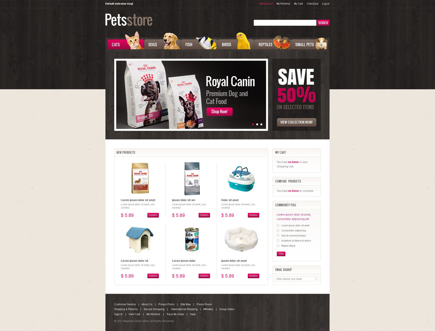 Magento Themes - GoWebBaby.Com