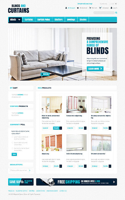 Magento Themes - GoWebBaby.Com