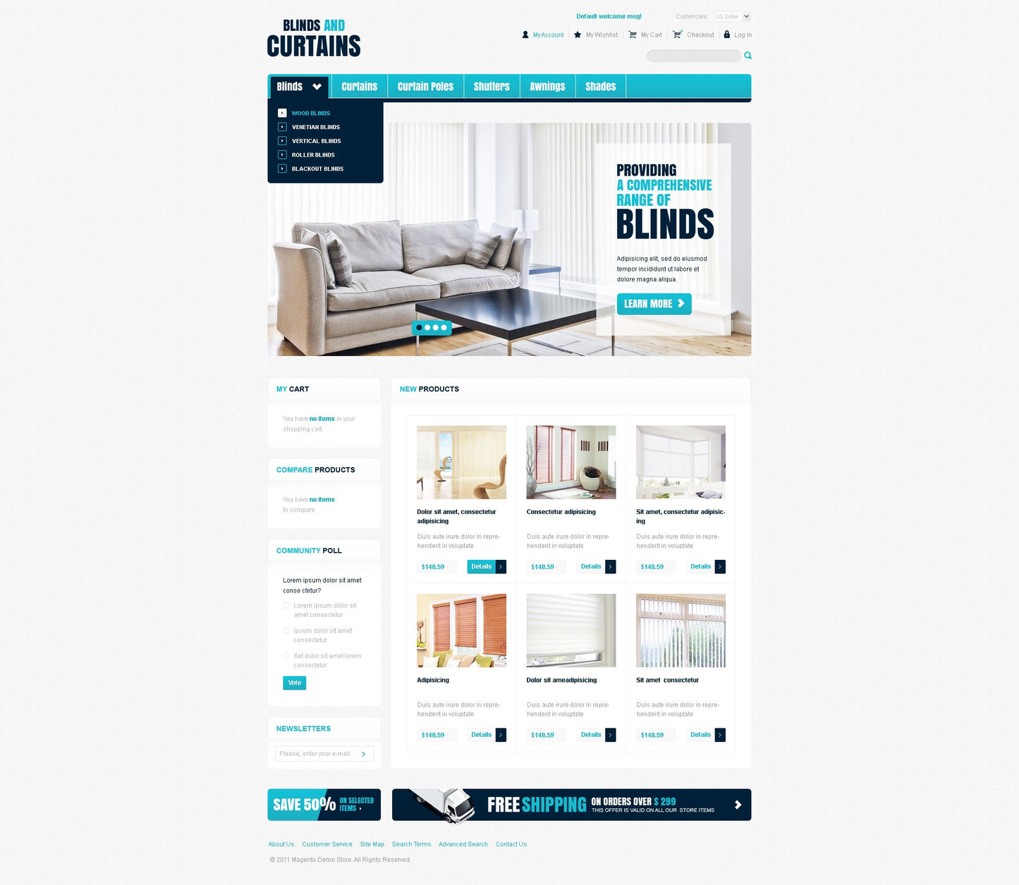 Magento Themes - GoWebBaby.Com
