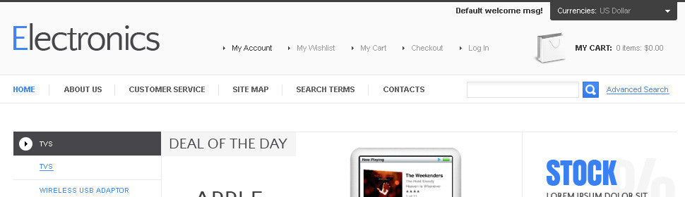 Magento Themes - GoWebBaby.Com