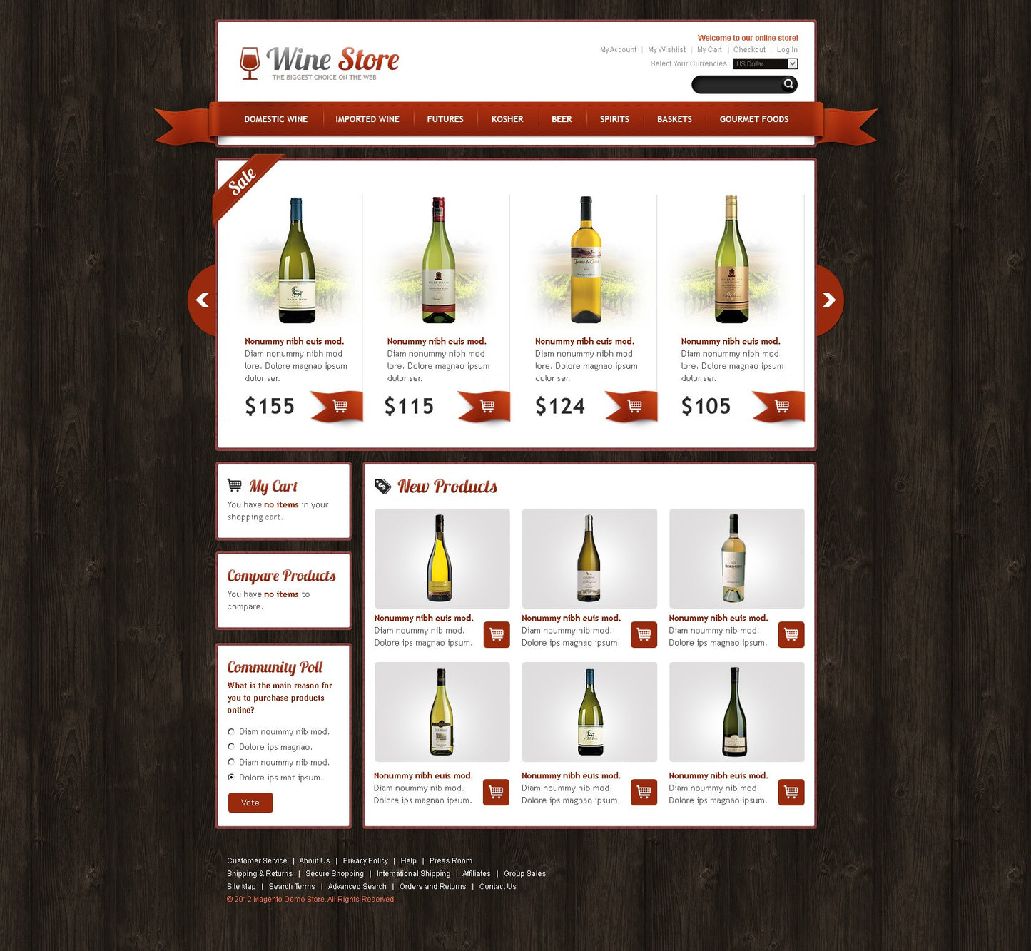 Magento Themes - GoWebBaby.Com