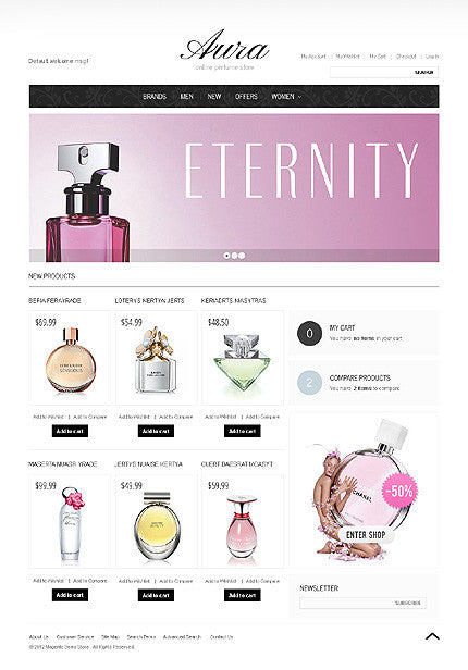 Magento Themes - GoWebBaby.Com
