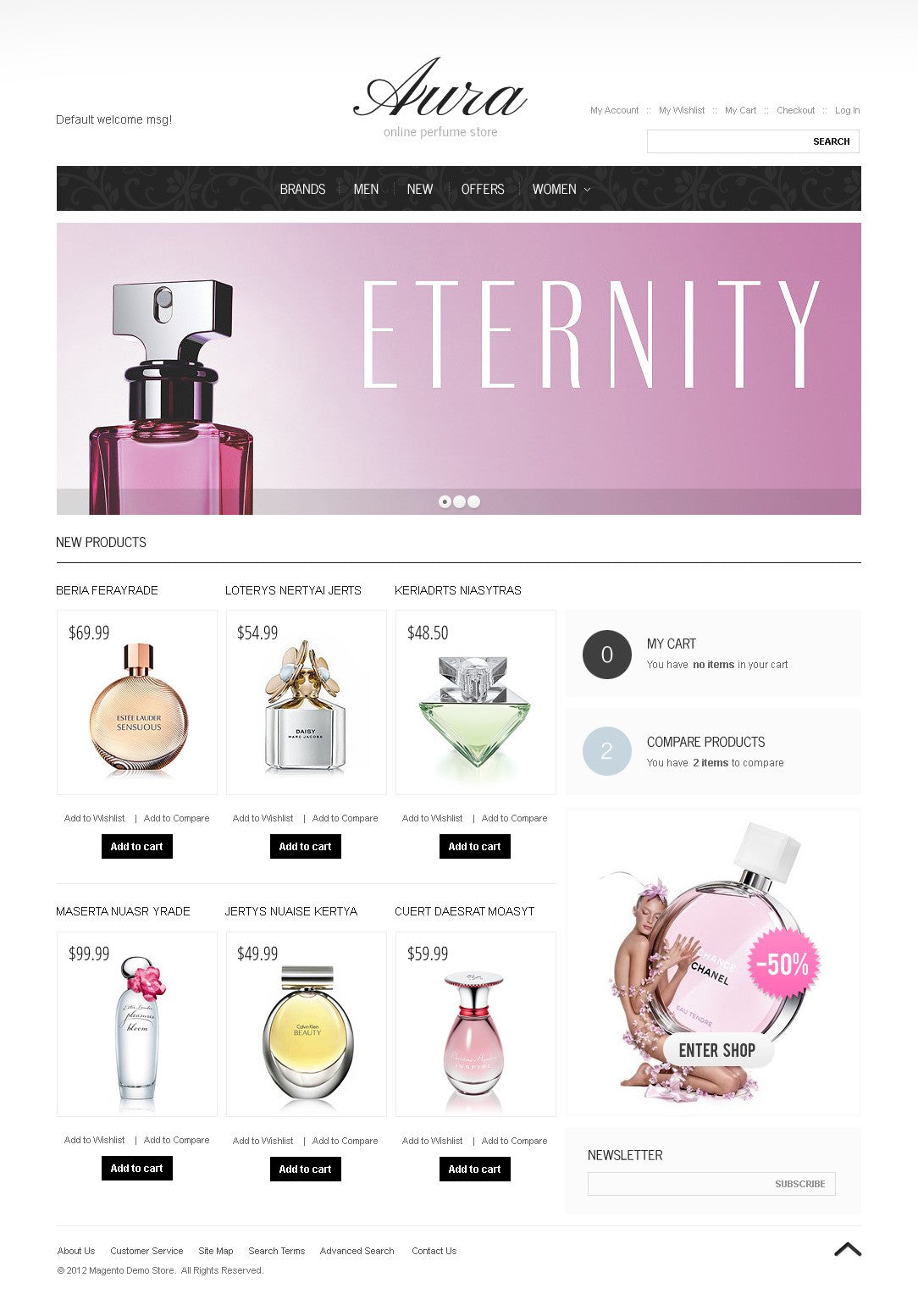Magento Themes - GoWebBaby.Com