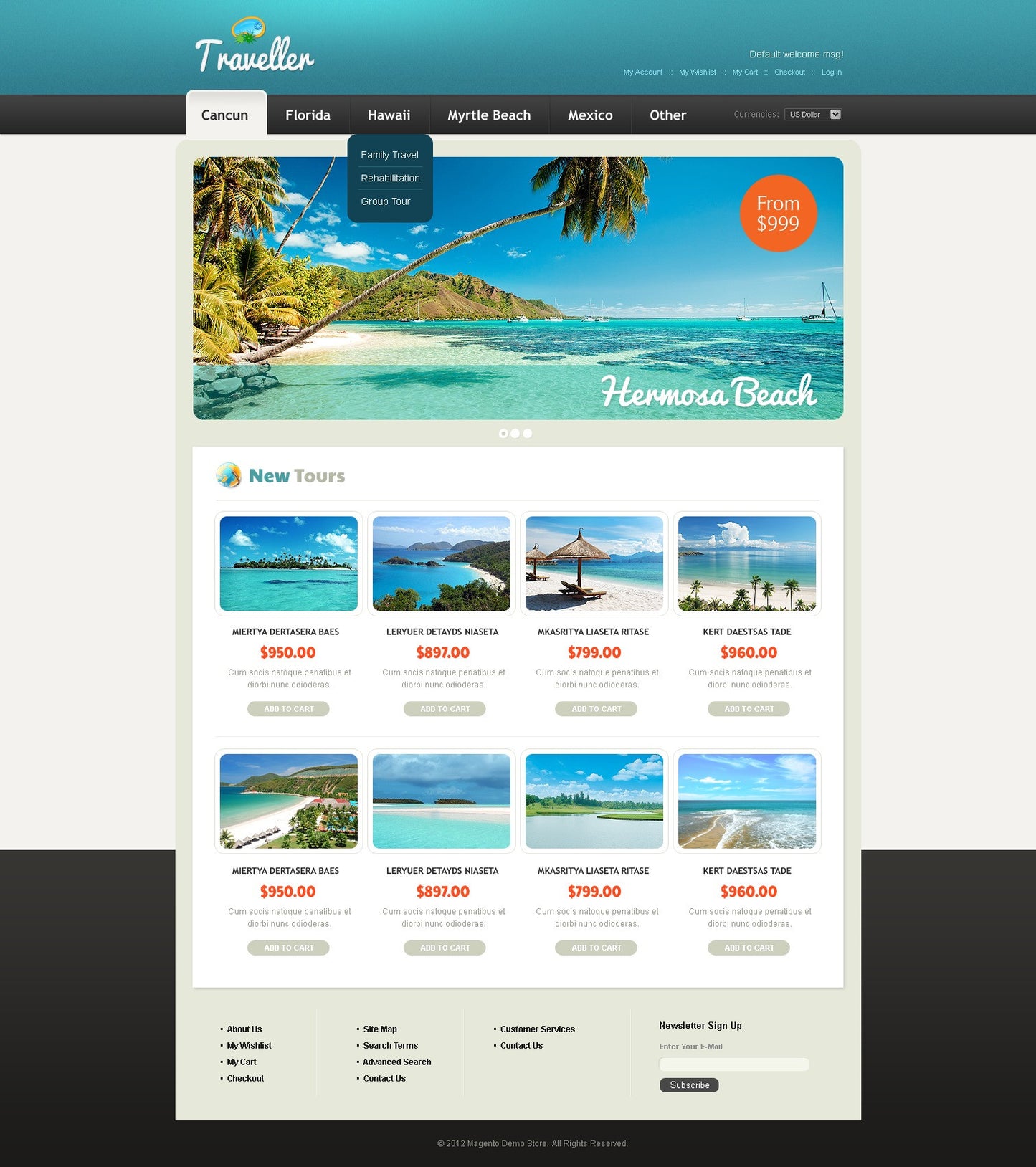 Magento Themes - GoWebBaby.Com