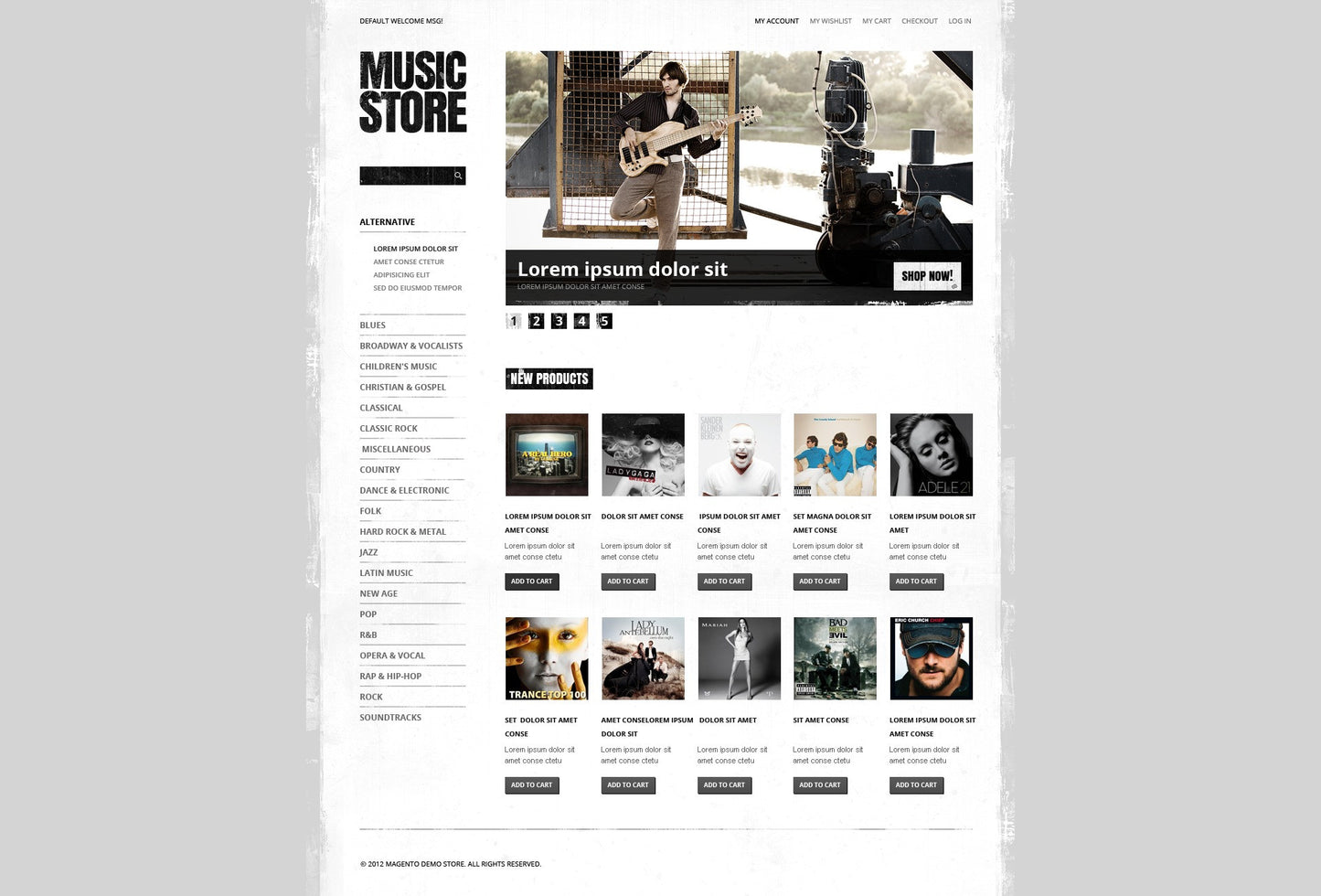 Magento Themes - GoWebBaby.Com