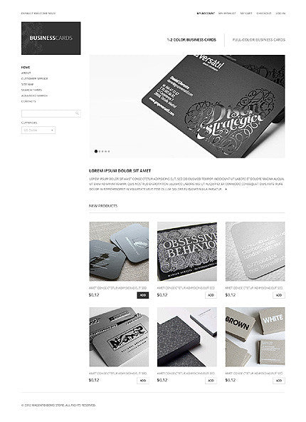 Magento Themes - GoWebBaby.Com