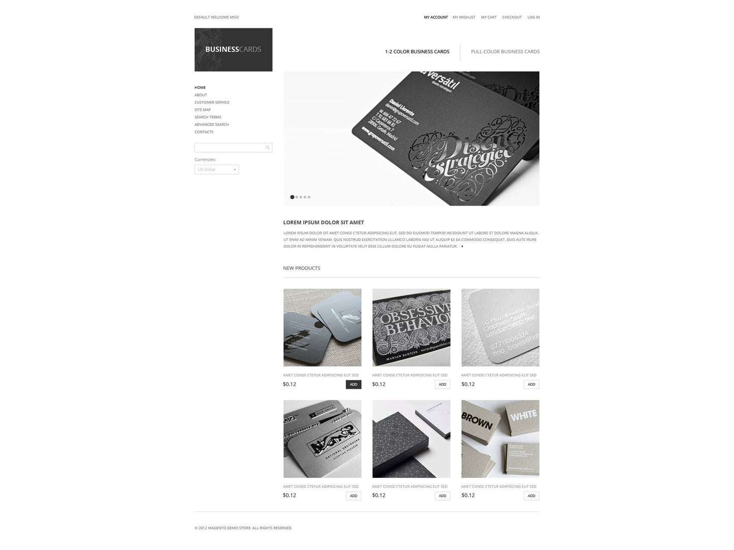 Magento Themes - GoWebBaby.Com