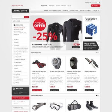 Magento Themes - GoWebBaby.Com