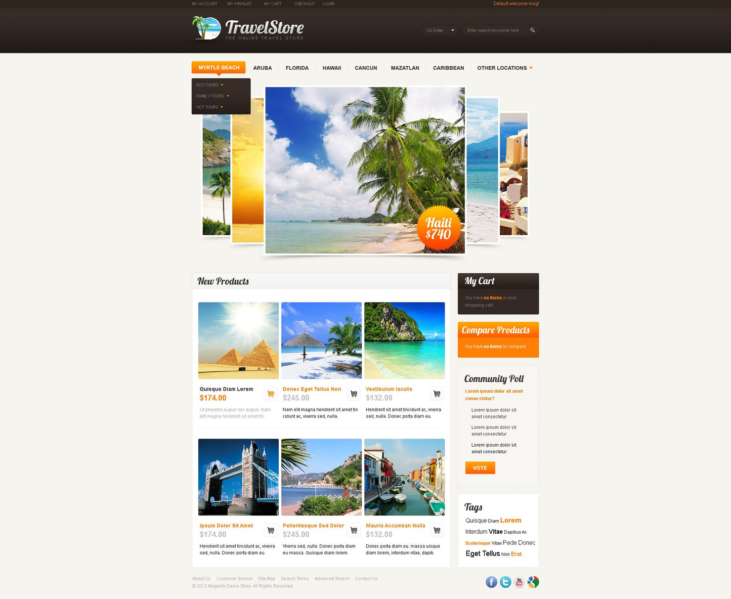 Magento Themes - GoWebBaby.Com