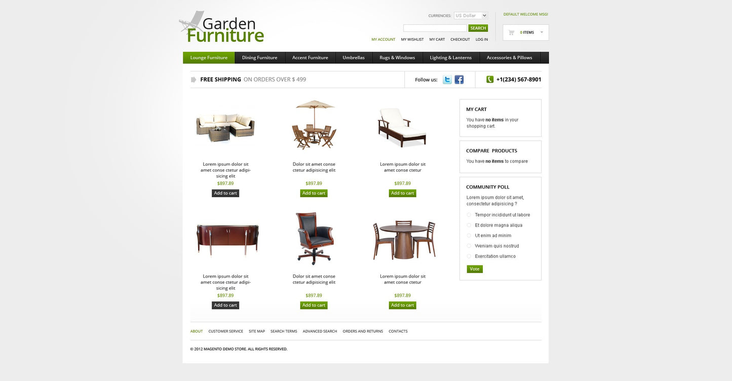 Magento Themes - GoWebBaby.Com