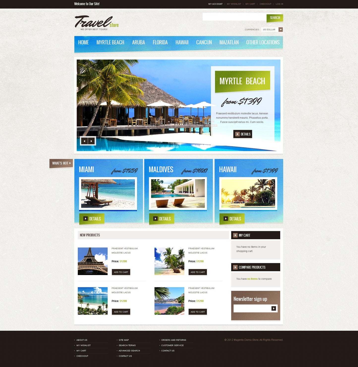 Magento Themes - GoWebBaby.Com