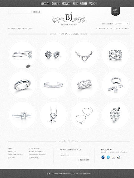 Magento Themes - GoWebBaby.Com