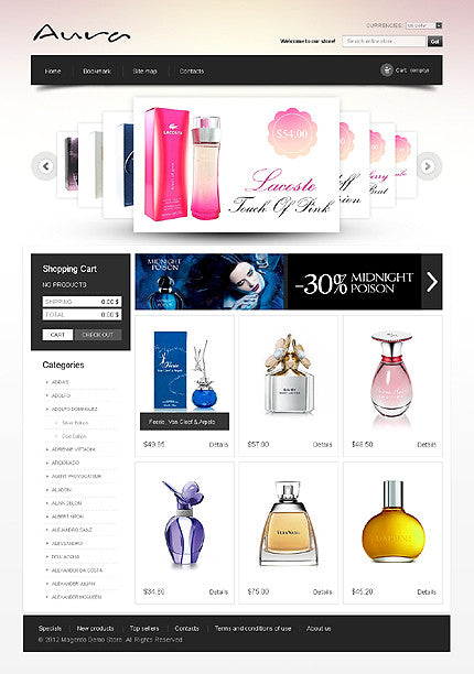 Magento Themes - GoWebBaby.Com