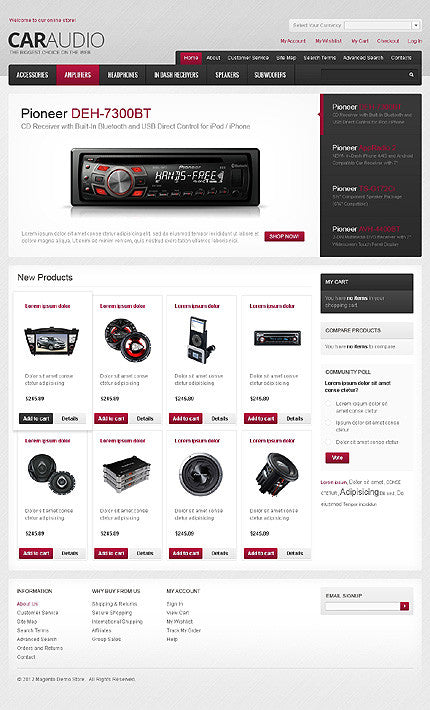 Magento Themes - GoWebBaby.Com