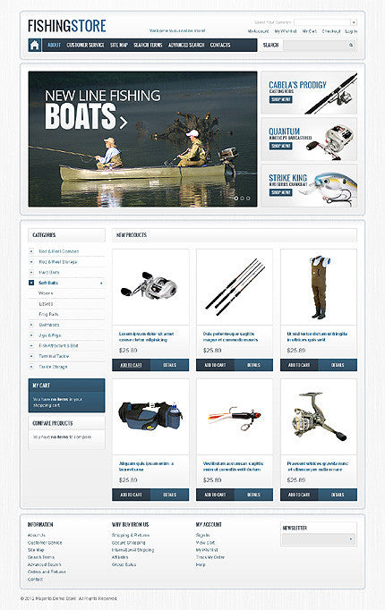 Magento Themes - GoWebBaby.Com