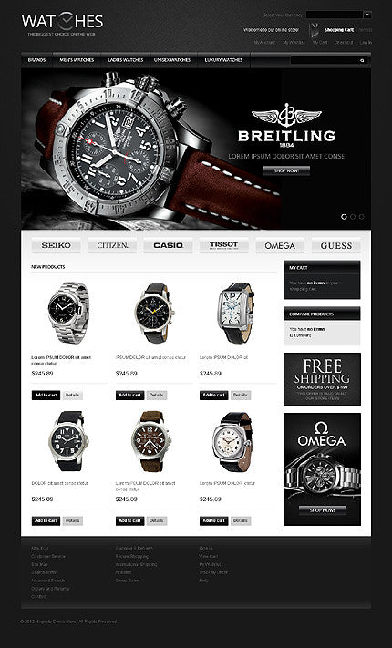Magento Themes - GoWebBaby.Com