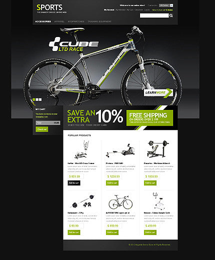 Magento Themes - GoWebBaby.Com
