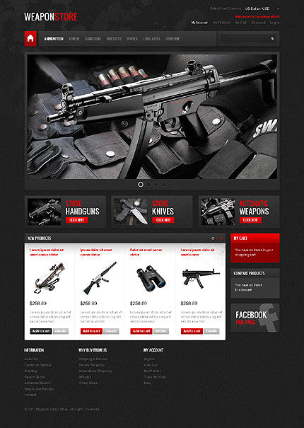 Magento Themes - GoWebBaby.Com