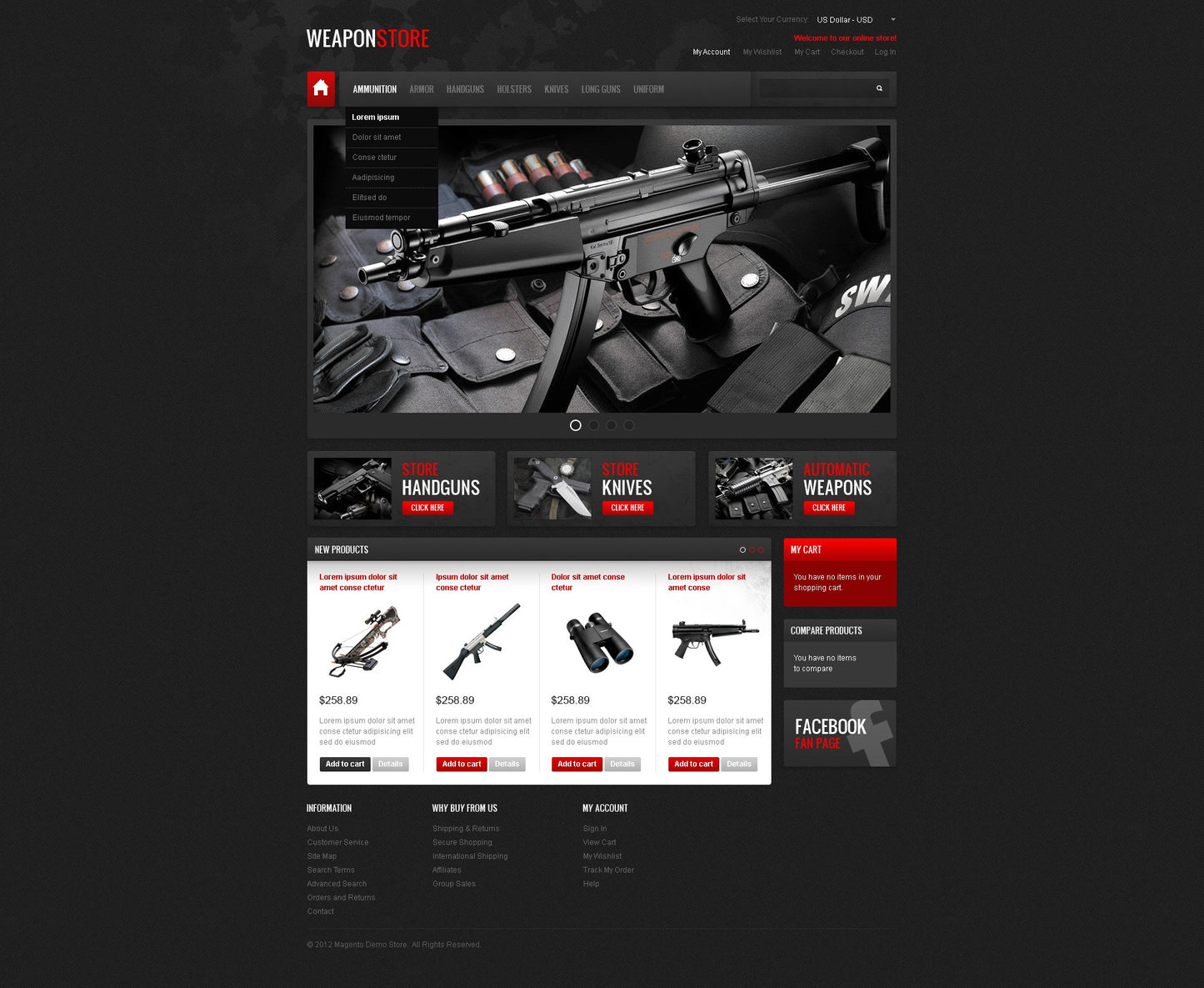 Magento Themes - GoWebBaby.Com
