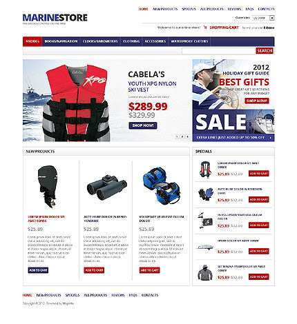 Magento Themes - GoWebBaby.Com
