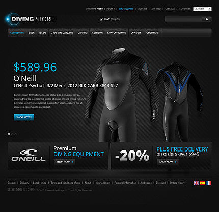 Magento Themes - GoWebBaby.Com