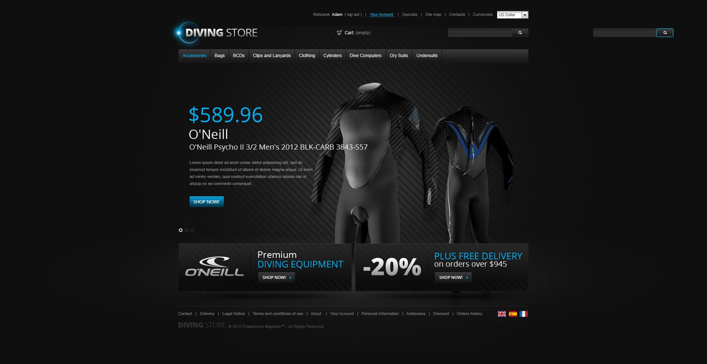 Magento Themes - GoWebBaby.Com