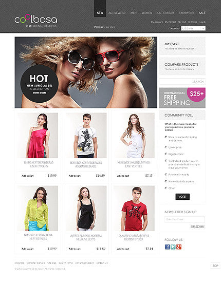 Magento Themes - GoWebBaby.Com