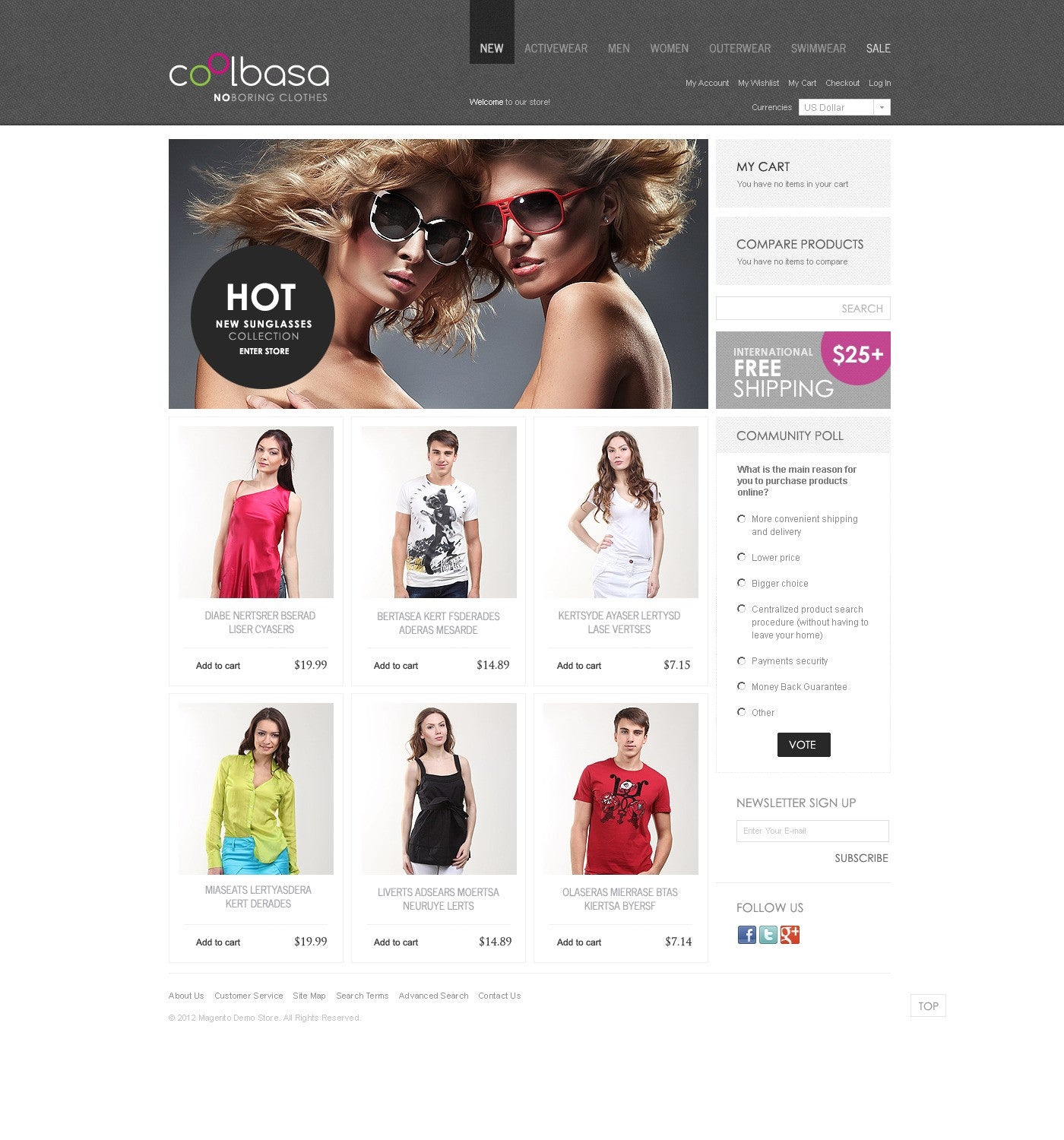 Magento Themes - GoWebBaby.Com