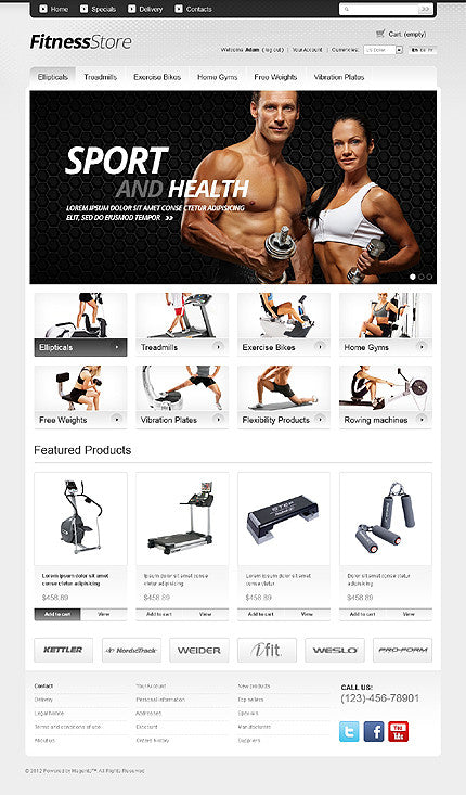 Magento Themes - GoWebBaby.Com