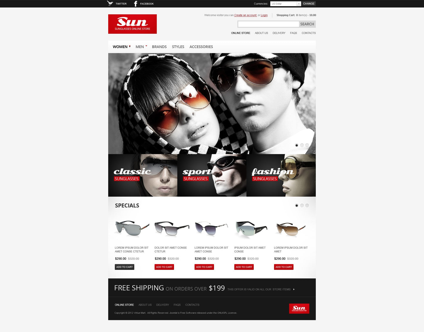 Magento Themes - GoWebBaby.Com