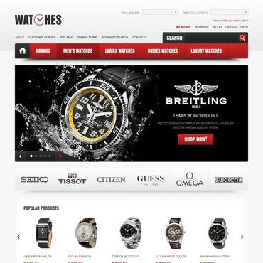 Magento Themes - GoWebBaby.Com