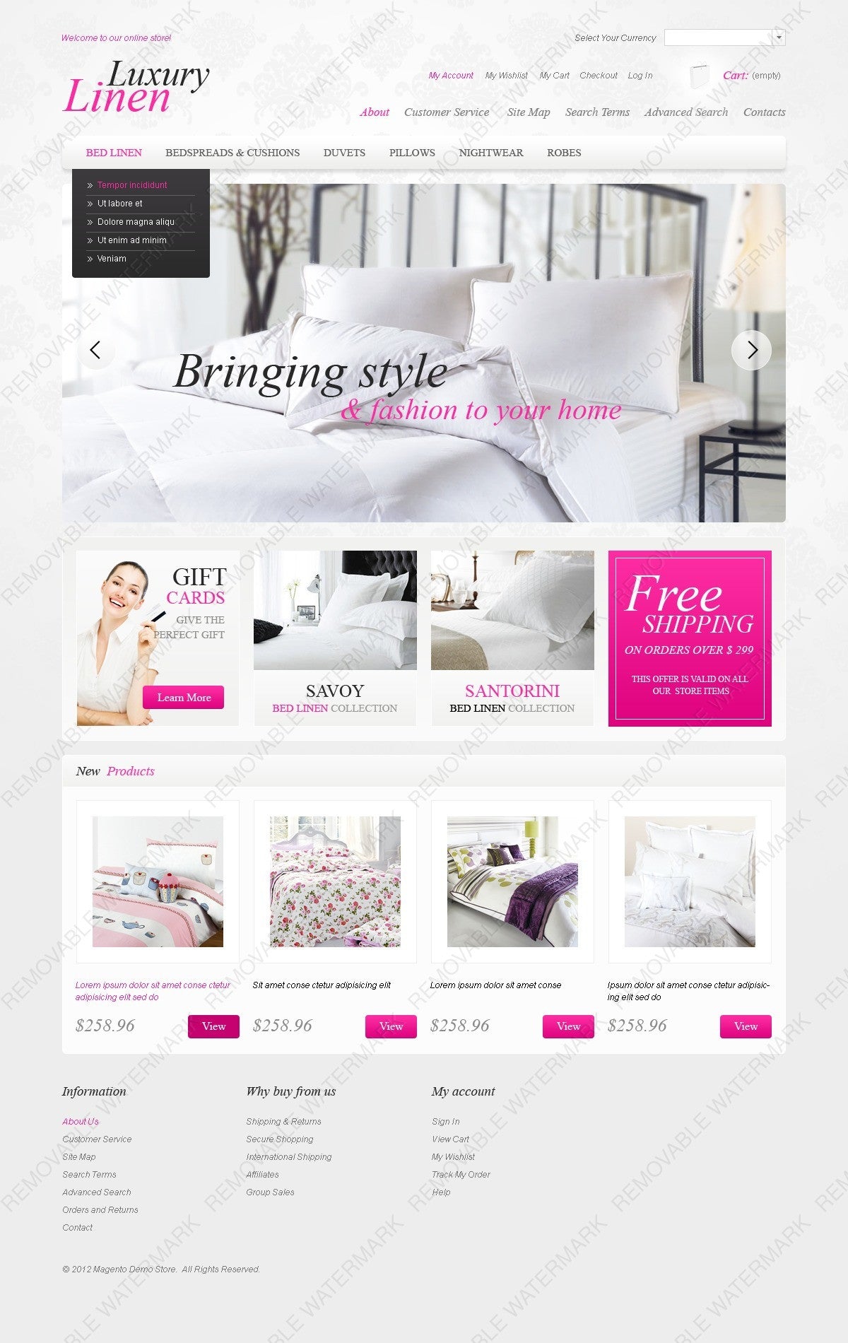 Magento Themes - GoWebBaby.Com