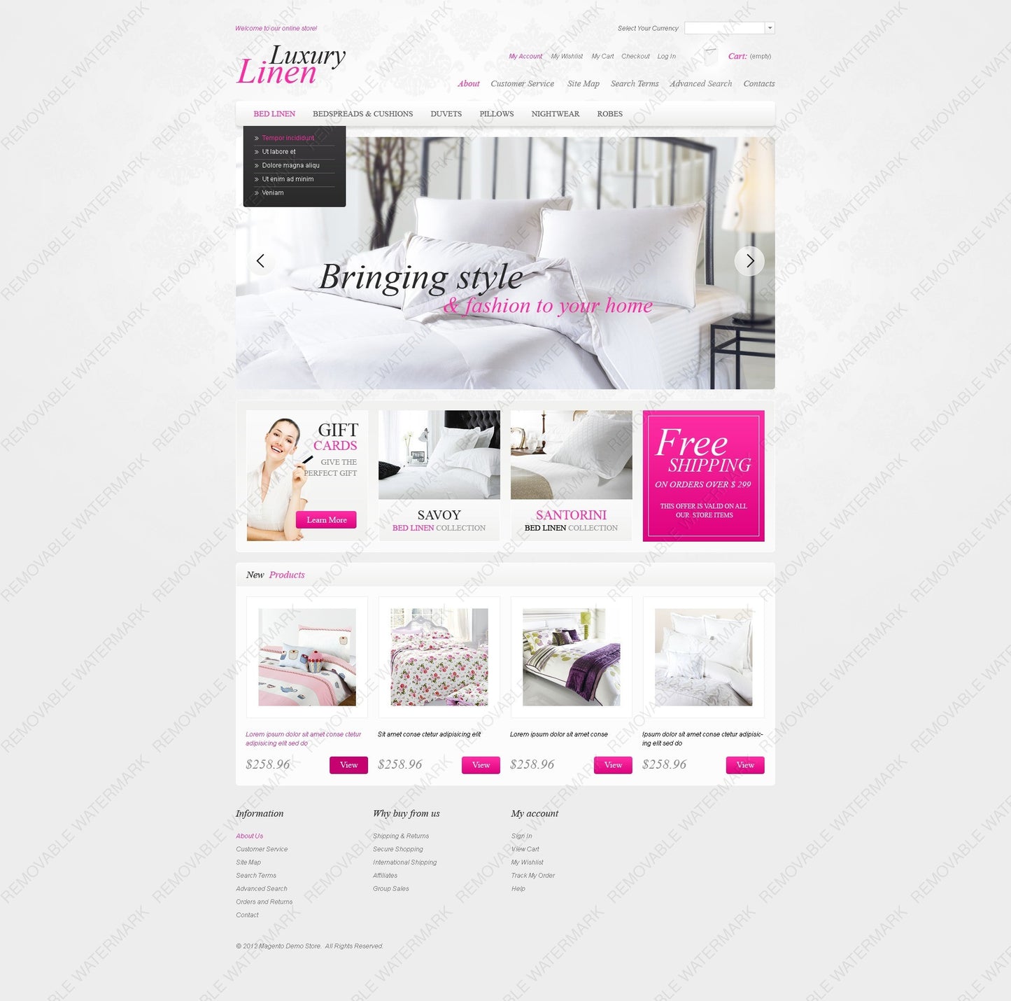 Magento Themes - GoWebBaby.Com