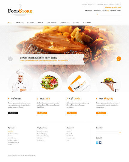 Magento Themes - GoWebBaby.Com