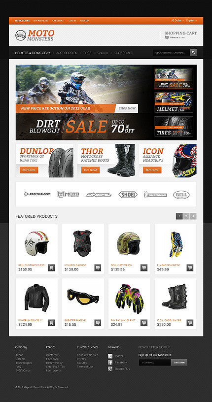 Magento Themes - GoWebBaby.Com