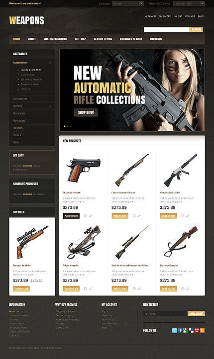 Magento Themes - GoWebBaby.Com