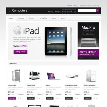 Magento Themes - GoWebBaby.Com