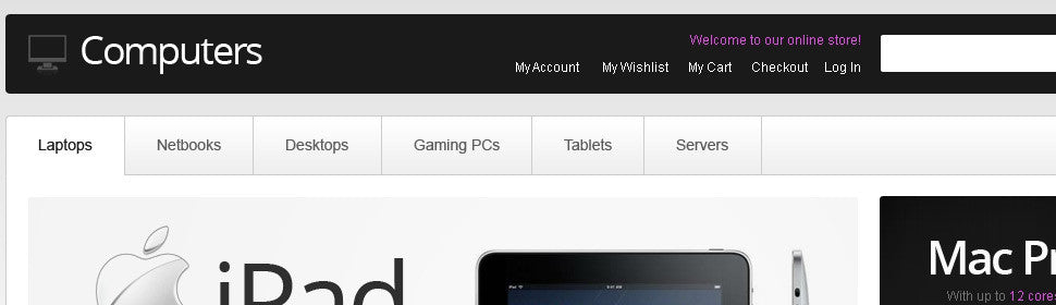 Magento Themes - GoWebBaby.Com
