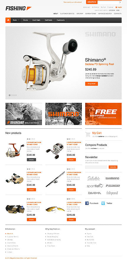 Magento Themes - GoWebBaby.Com