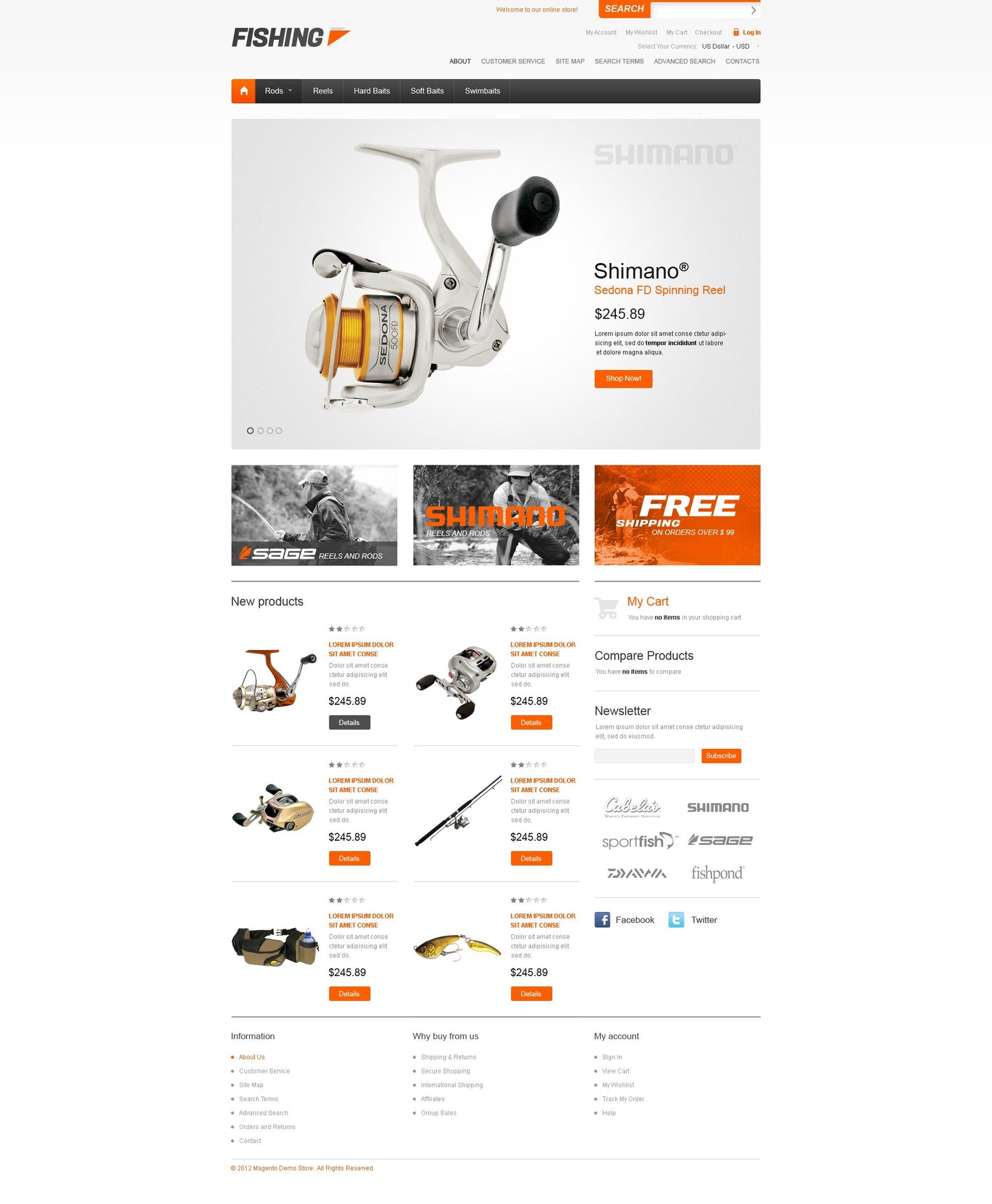 Magento Themes - GoWebBaby.Com