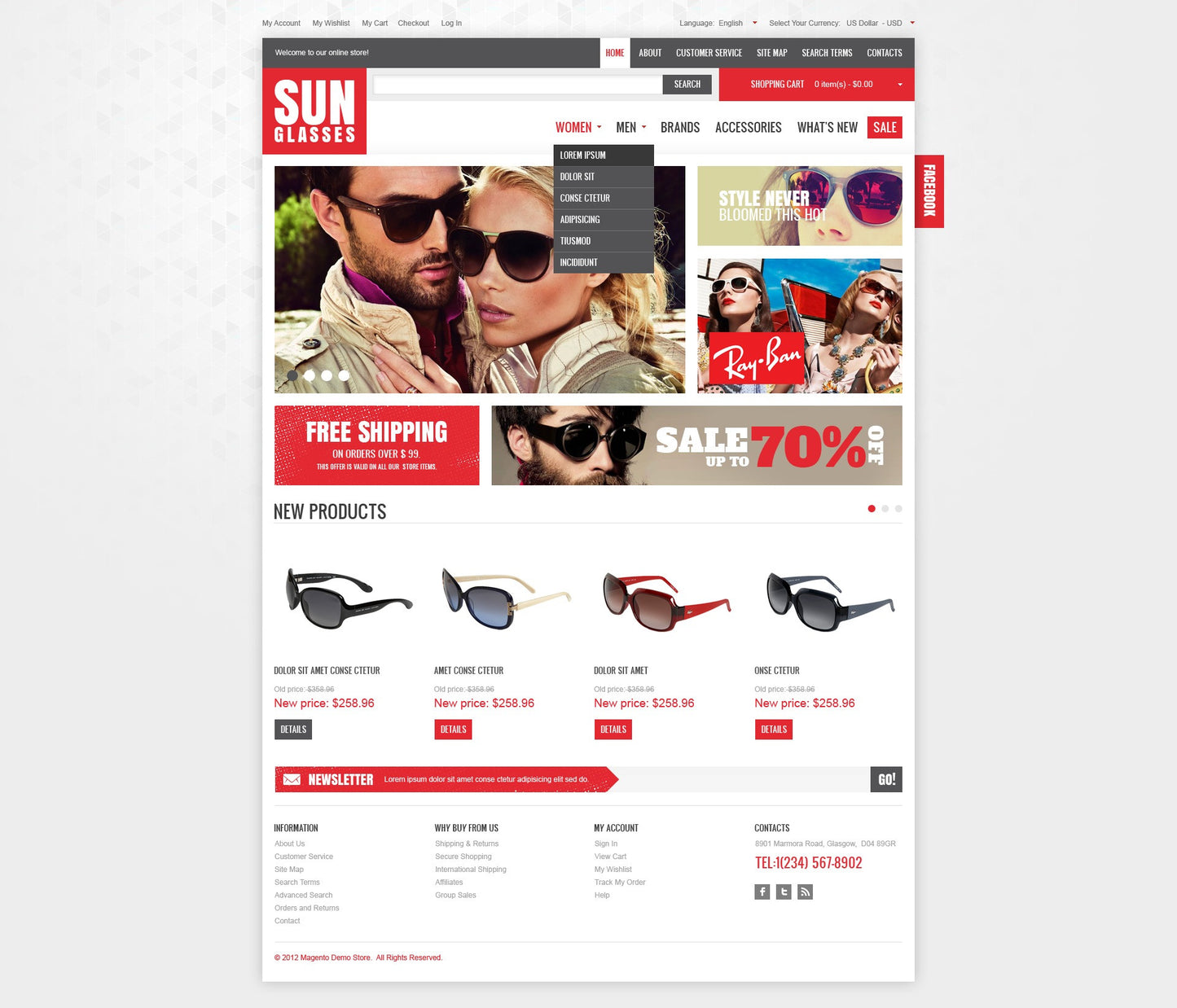 Magento Themes - GoWebBaby.Com