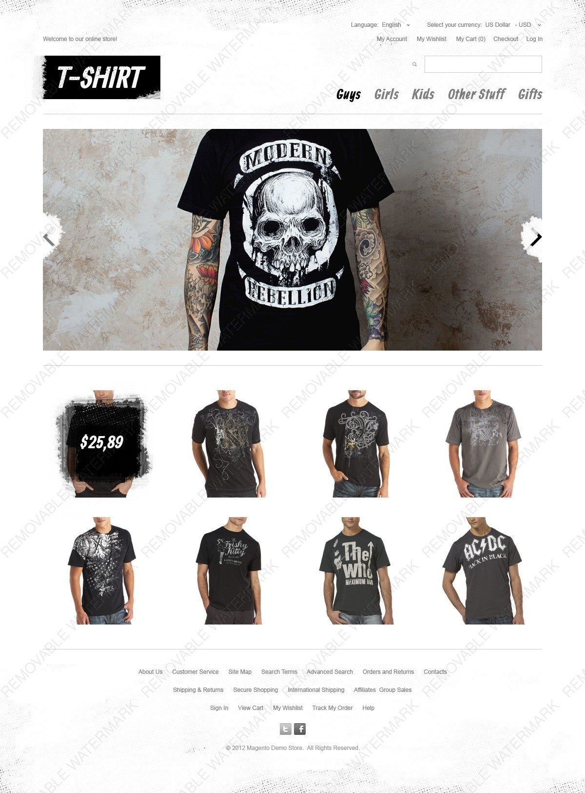 Magento Themes - GoWebBaby.Com
