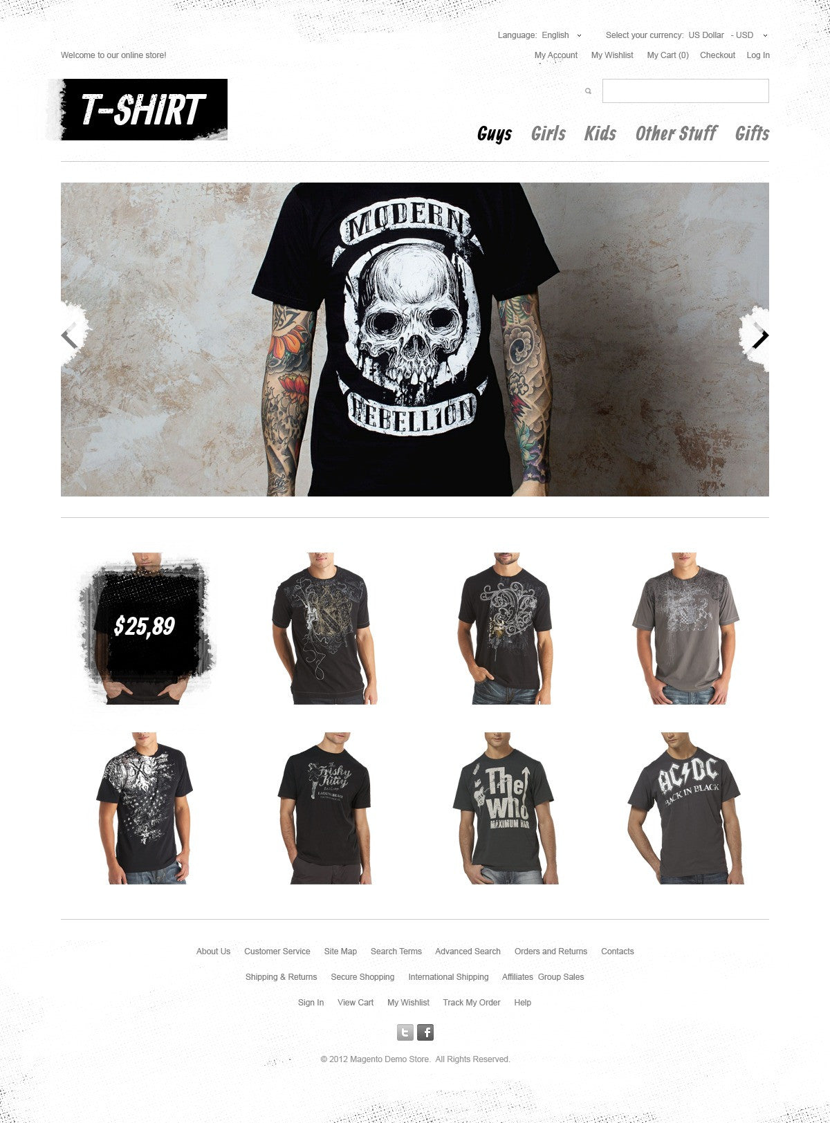 Magento Themes - GoWebBaby.Com