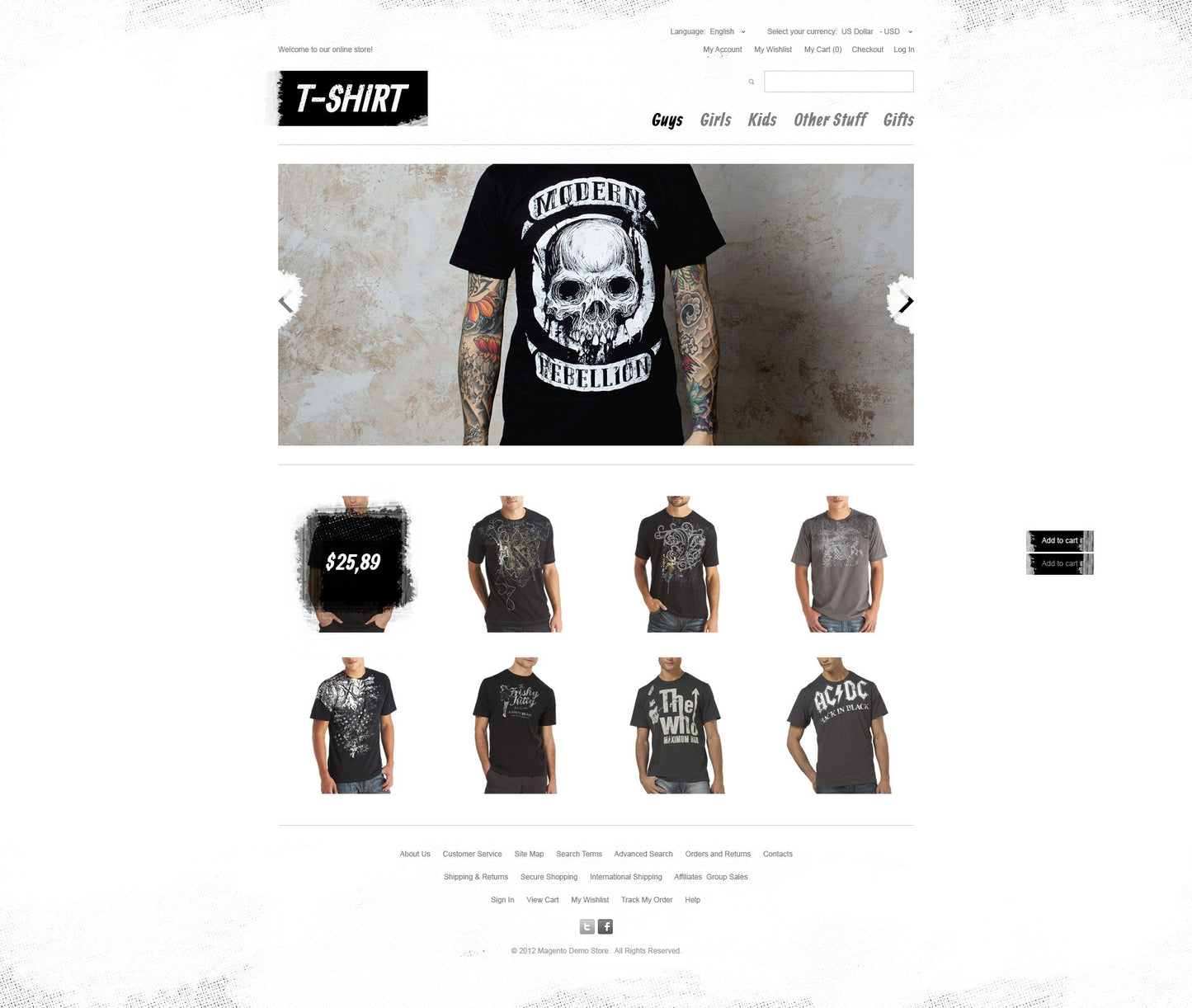 Magento Themes - GoWebBaby.Com