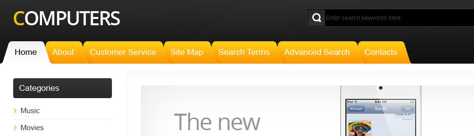 Magento Themes - GoWebBaby.Com