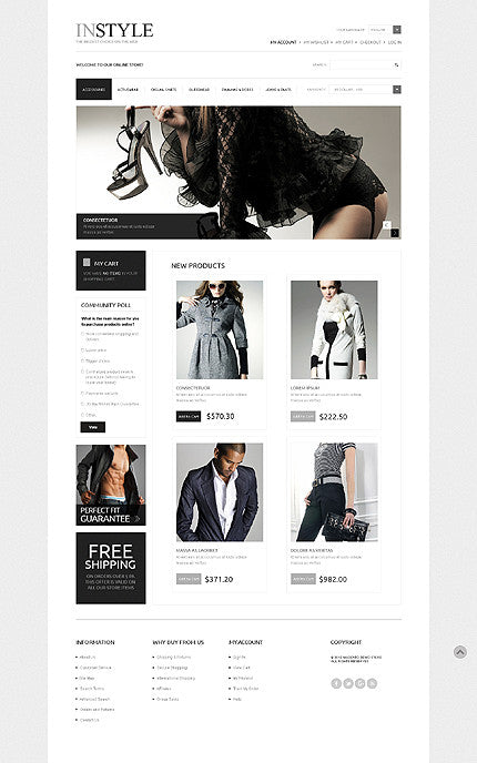 Magento Themes - GoWebBaby.Com