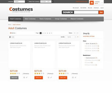 Magento Themes - GoWebBaby.Com