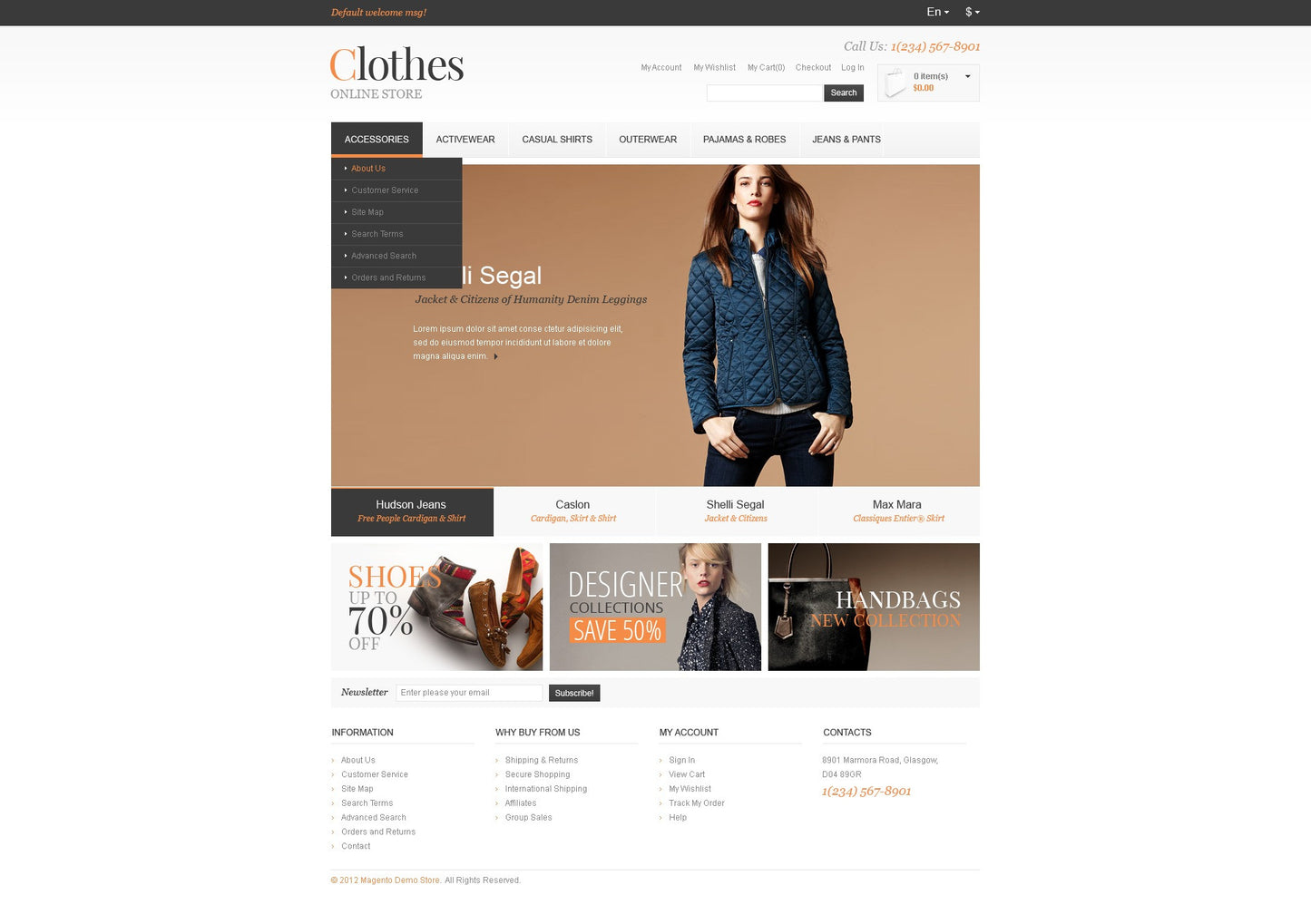Magento Themes - GoWebBaby.Com