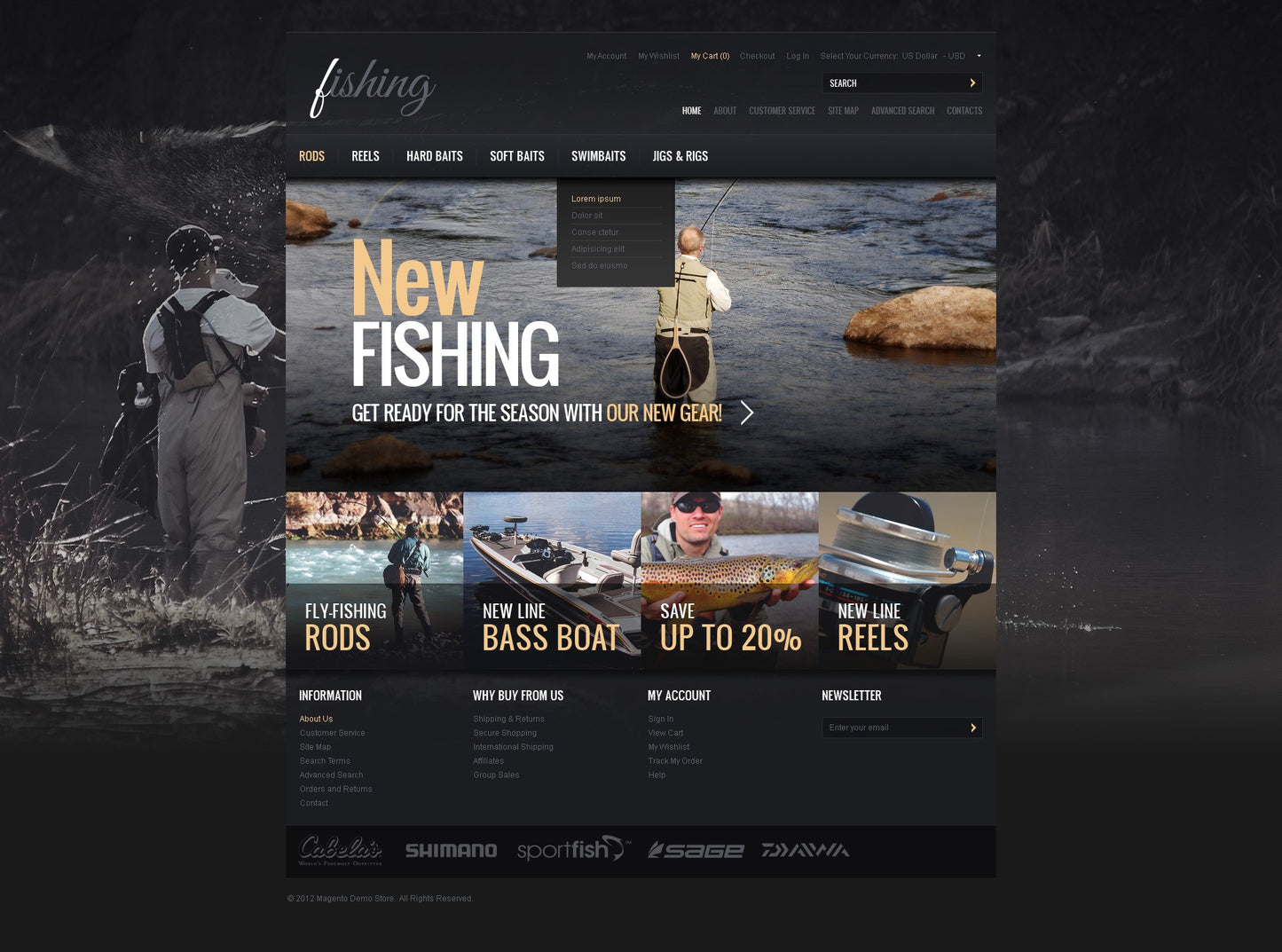 Magento Themes - GoWebBaby.Com