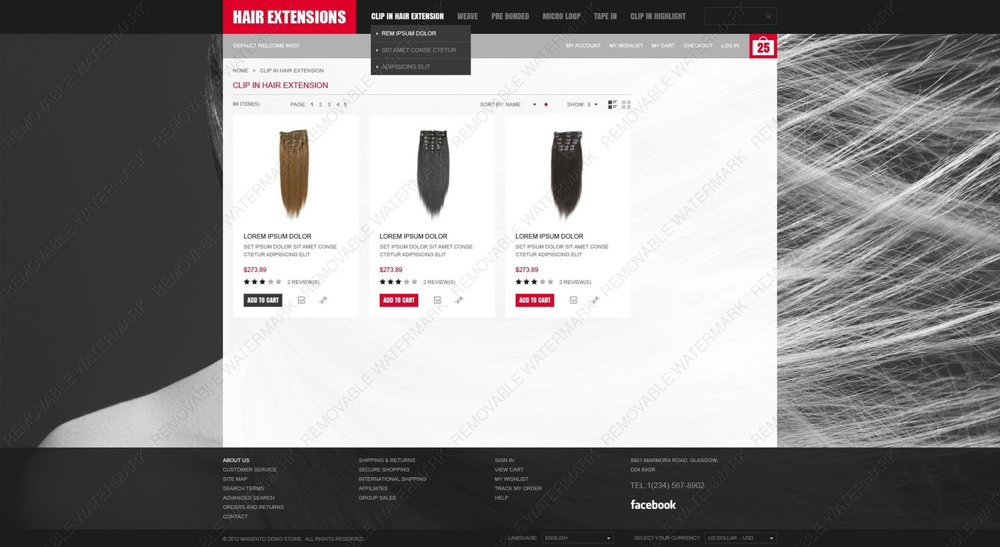 Magento Themes - GoWebBaby.Com